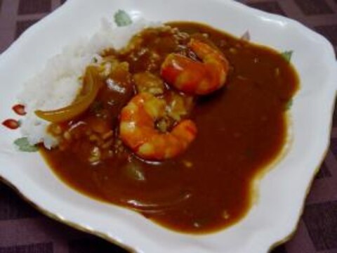 海老の中華カレー